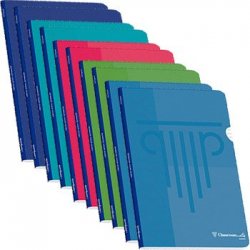 Caderno Agrafado A4 Pautado PP Ambar Sortido 1un