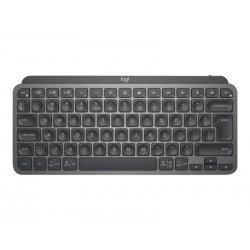 Logitech MX Keys Mini - Teclado - retroiluminação - sem fios - Bluetooth - QWERTY - Padrão internacional americano - grafite 92