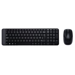 Logitech Wireless Combo MK220 - Conjunto de teclado e rato - sem fios - 2.4 GHz - Inglês Internacional 920-003168