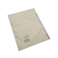 Separadores A5 Cartolina  6un (AC1203) 172Z26134