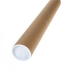 Tubo Porta Desenhos Cartão 105cm Diâmetro 12cm 1411019