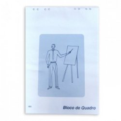 Bloco Papel Conferência 65x90cm 70g 50Fls 1086590