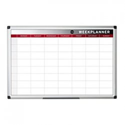 Quadro Branco 90x60cm Magnético Plano Semanal GA0333170 340GA0333170