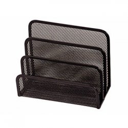 Suporte para Cartas em Rede metálica  Preto SMD514