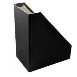 Porta Revistas Cartão 30x25x16cm Preto 1704106