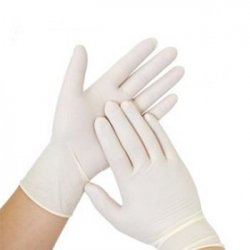 Luvas Látex Tamanho M c/Pó Super Finas 100un 6841001