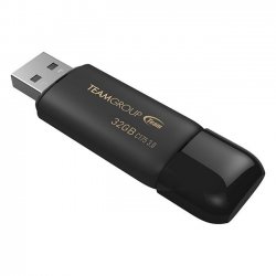 Pen Drive Team Group C175 32GB USB 3.0 Black  TC175332GB01
