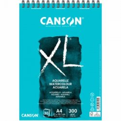 Bloco Espiralado Canson XL Aquarelle A4 300g 30 Fls 108039170