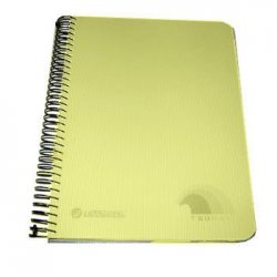 Caderno Espiral A4 Quadriculado Tsunami Amarelo 1un 10829633
