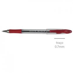 Esferográfica Ball Point Grip Vermelho 0,7mm 1un 117Z12452