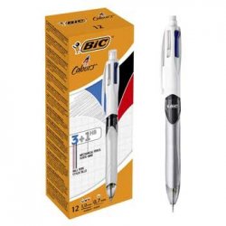 Esferográfica BIC 3 Cores 1mm + Lapiseira HB Retrátil 1un 117942104