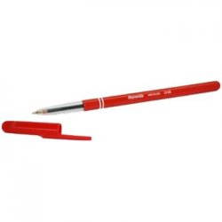 Esferográfica Reynolds 048 Ponta Média Vermelho 1un 1171002V