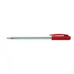 Esferográfica Tratto Ball Point Vermelho 1mm 50un 117820502