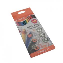 Lápis Cor 12un Cx Cartão Yplus We-Tri 160YPTRI12