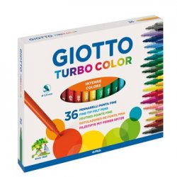 Marcador Feltro Giotto Turbo Color 36 Cores 130418000