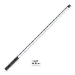 Marcador Fino SmartD Fineliner 0,5mm Preto 12un SMD8005