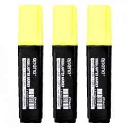 Marcador Fluorescente Epene EP10-2009 Amarelo 3un 1331089