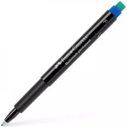 Marcador Permanente Fino Faber-Castell 0,7mm Azul 1un 1311100