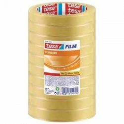 Fita Adesiva 15mmx66mts Transparente Tesa  Pack 10 rolos 15657388