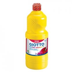 Guache Líquido 1L Giotto Extra Quality Amarelo Escuro 160533403