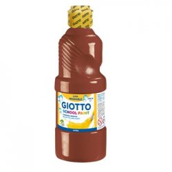 Guache Líquido 500ml Giotto Escolar Castanho 160535328