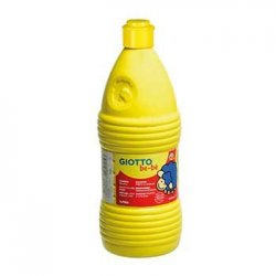Guache Líquido 1L Giotto Be-Be Amarelo 160467502