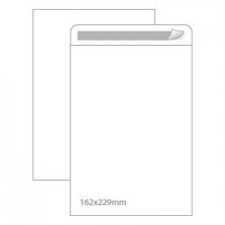 Envelopes Saco 162x229mm C5 Branco 90g Autodex Pack 50un 1611056