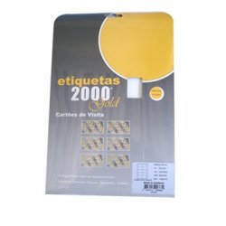 Cartões Visita 86x54mm 210g InkJet 10Fls 100un 199Z17933