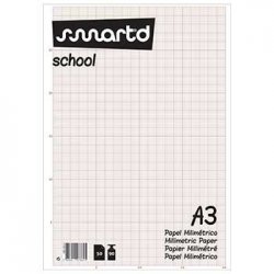 Papel Milimetrico 90gr A3 50 Folhas  (20452) 1831051