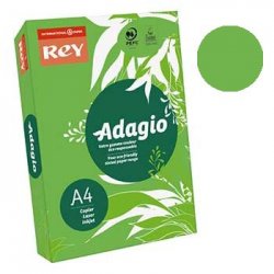Papel Fotocopia Verde Intenso Adagio(cd52)A4 80gr  1x500Fls 1801121