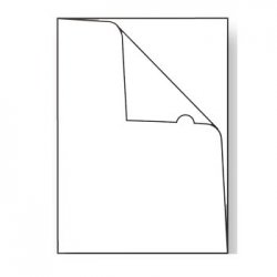 Bolsa Plástico em L A4 200mic Roma36B Incolor 50un 1001001D