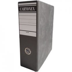 Pasta Arq. A5 (Alto)  L/80mm 250x220 Marmoreado Preto 170200-O/A