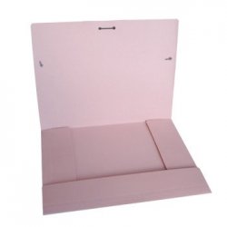 Pasta Cartolina 350gr 310x230 Abas/Elast Rosa 1921040