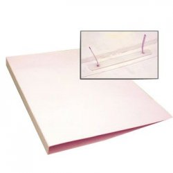 Dossier Cartolina Alto Brilho 310x230x10mm c/Ferragem Branco 1701300