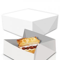 Caixa Cartolina Branca 12x16,7x5,7cm 200un 6621346