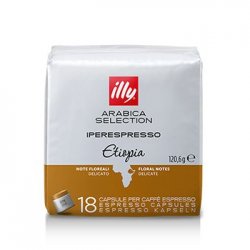 Café Cápsulas IperEspresso ILLY Etiópia Pack 18un 6607114