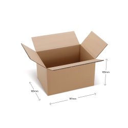 Caixa Cartão Simples 197x185x185mm (0,0067m3) 30un 1701084