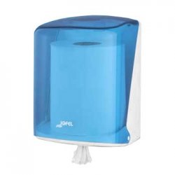 Dispensador Toalhas Rolo Extracao Central Azul 68241200