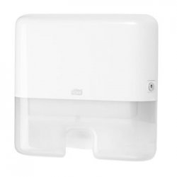 Dispensador Mini Toalhas Mao Zig-Zag TORK H2 Branco 1un 682552100