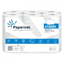 Papel Higiénico Doméstico 16mts 2Fls 16,5g PAPERNET 12 Rolos 6501070