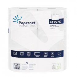 Papel Higiénico Doméstico 50mts 2Fls 15,5g PAPERNET 6 Rolos 6501073