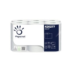 Papel Higiénico Doméstico 34mts 2Fls 15,5g PAPERNET 12 Rolos 659420277