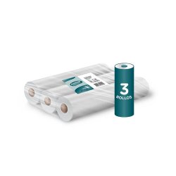 Rolos Papel Marquesa 50cmx50mts 2Fls  Amoos Pack 3un 6551015