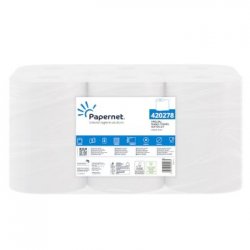 Rolo Toalhas Mão AutoCorte 145mx20cm 18,5g 2Fls PAPERNET 6un 6531062