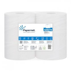 Rolo Industrial 350mx22,4cm 17,5g 2Fls PAPERNET Picotado 2un 6531063