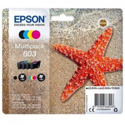 Pack Tinteiros Epson 603 4 Cores C13T03U64010 EPSC13T03U64010