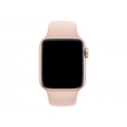 Apple 40mm Sport Band - Bracelete de relógio para relógio inteligente - tamanhos S/M e M/L - areia rosa - demo - para Watch Her